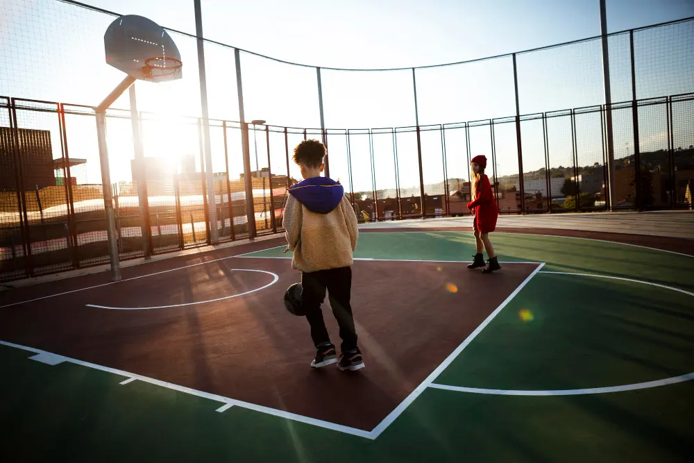 Pista de baloncesto